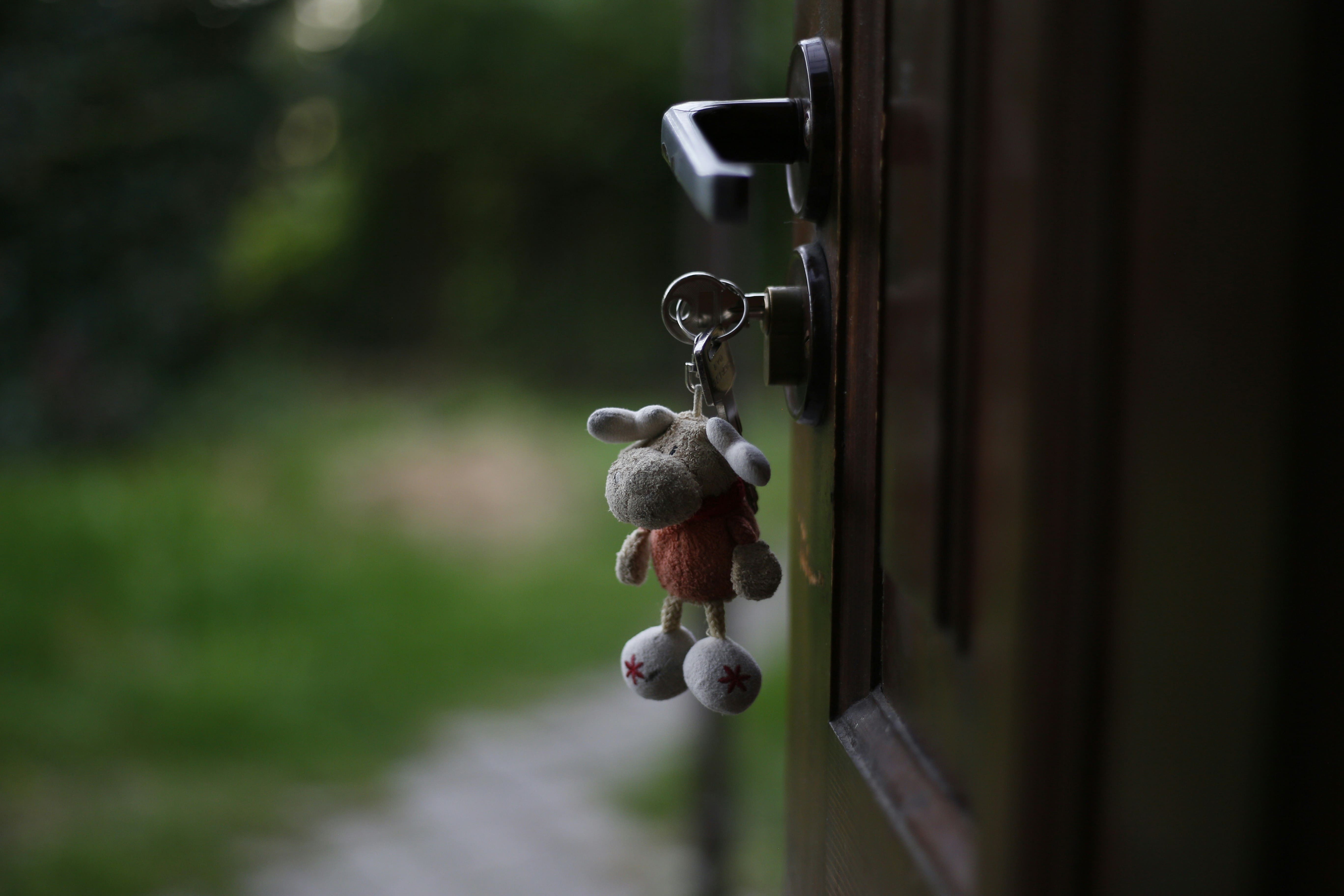 Nøkkel i dør. Foto: Iza Gawrych, unsplash.